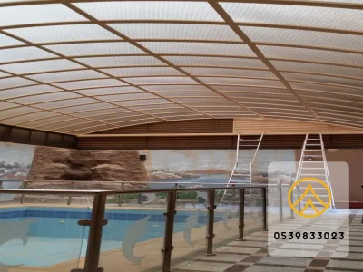 مظلات مسابح