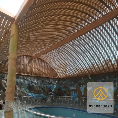 مظلات مسابح