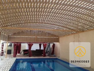 مظلات مسابح